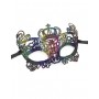 neon crown lace eyemask