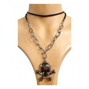 Silver Skull Necklace