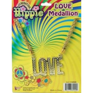 HIPPIE MEDALLION - LOVE