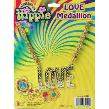 HIPPIE MEDALLION - LOVE