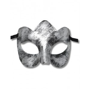 Venetian Phantom Eye mask - Silver