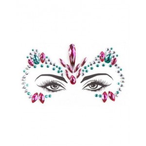 Face Stickers Rhinestone Festival