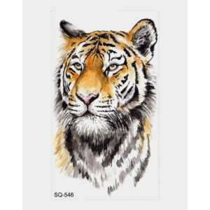 Temporary Small Tattoo Realistic Tiger