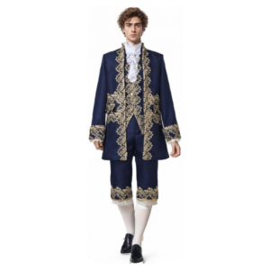 Victorian 18th Century Man - Blue