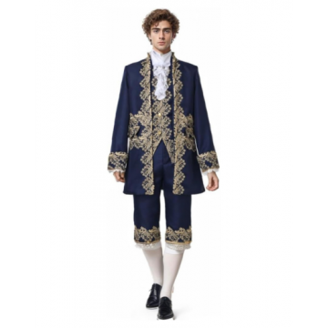 Victorian 18th Century Man - Blue