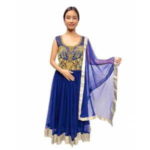 Punjabi Suit - Blue