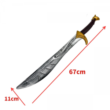 Shadowleaf Curved Sword