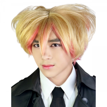Cosplay Wig - Blonde/Pink