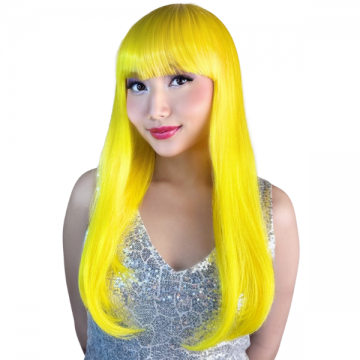 Neon Yellow Wig