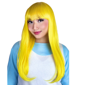 Neon Yellow Wig