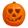 Heart-Eyed Jack-O'-Lantern