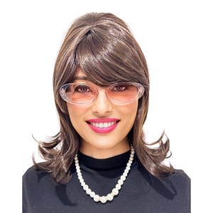 Chic Retro Wig - Brown