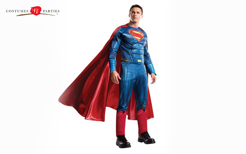 Costumes N Parties groomsman dressed in a Superman costume.